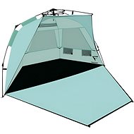 Trizand 16158 Beach tent 252 × 135 × 145 cm light blue - Beach Tent
