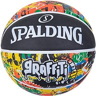 SPALDING RAINBOW GRAFFITI SZ7 RUBBER BASKETBALL - Basketball