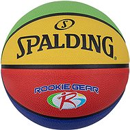 SPALDING ROOKIE GEAR MULTI COLOR SZ4 RUBBER BASKETBALL - Basketball