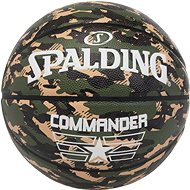 SPALDING COMMANDER CAMO SZ7 RUBBER BASKETBALL - Basketball
