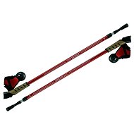 Spartan Nordic walking 105 - 135 cm red - Trekking Poles