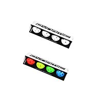 Unihoc Ball Dynamic, 2 x 4-pack, white + colour - Floorball Ball