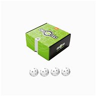 Unihoc White Crater Ball 4-pack - Floorball Ball