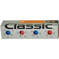 Unihoc Ball Classic 4-pack colour mix - Floorball Ball