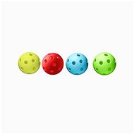 Unihoc Crater 100 pcs 4 Colours - Floorball Ball