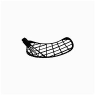 Zone Harder Black Medium+ - Floorball Blade