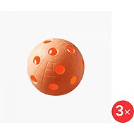 Unihoc Ball Crater WFC orange 3 pcs - Floorball Ball