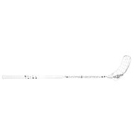 Zone HYPER Composite L 28 white/black 96cm L-21 - Floorball ütő