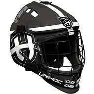 Unihoc Shield black/white - Floorball mask
