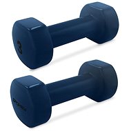 Spokey Shape Set of vinyl dumbbells, 3 kg - Dumbell Set