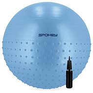 Spokey Half Fit 2in1 Massage Gymnastics Ball, 55 cm, blue - Gym Ball