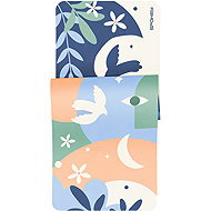 Spokey Harmony Mat Suede yoga mat, 173×61×0.4cm - Exercise Mat