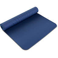Spokey Mandala yoga mat, 183 × 61 × 0.4cm, navy - Exercise Mat