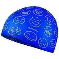 Spokey Emoji Junior blue - Bathing Cap