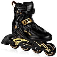 Spokey PRIME PRO black-gold, size 40/255 mm - Roller Skates