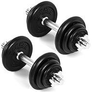 Spokey Egir 21 Sada nakládacích činek, 2 × 10,5 kg - Dumbell Set