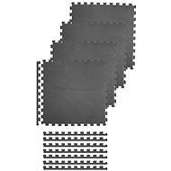 Spokey Scrab Ochranná puzzle podložka, 61 × 61 × 1 cm, šedá - Exercise Mat