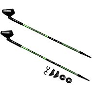 Spokey Meadow 2dílné, černo-zelené - Nordic Walking Poles