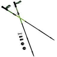 Spokey Sky Run 4-piece, grey-green - Trekking Poles
