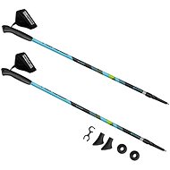 Spokey Meadow 2-piece, blue-black - Nordic Walking Poles