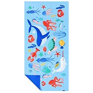 Spokey Kiddy 80 × 160 cm, sea world - Towel