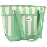 Spokey Acapulco 12 l, green stripes - Thermal Bag