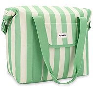 Spokey San Remo 28 l, green stripes - Thermal Bag