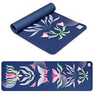 Spokey The Bloom Mat Suede yoga mat, 183 × 61 × 0.4 cm - Yoga Mat
