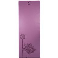 Sharp Shape PU Yoga mat Flower dark purple - Yoga Mat