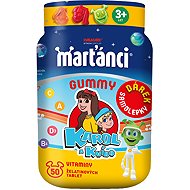 Martians Gummy Karol and Quido, 50 pcs with stickers - Multivitamin