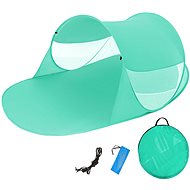 Tectake plážový stan samorozkládací mušle Angelika zelený - Tent