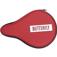BUTTERFLY Logo Case 2019 körvonal - piros - Ütő tok