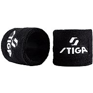 Stiga Krátká potítka černá, 2 ks - Wristband