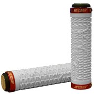 ST-901 white/red handlebar grips - Bicycle Grips