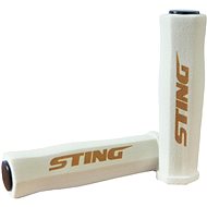 ST-907 white handlebar grips - Bicycle Grips