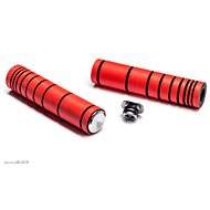 Silicone grips AbsoluteBlack - red - Bicycle Grips