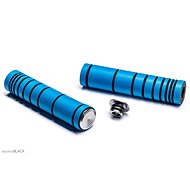 Silicone grips AbsoluteBlack - blue - Bicycle Grips