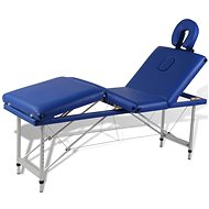 Shumee Blue Folding Massage Table with 4 Zones and Aluminum Frame - Massage Table