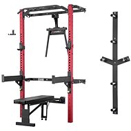 HMS Multifunctional weight training rack - Power Rack KLT22 red - Multi Gym