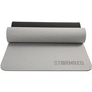 Stormred Yoga Mat 8, Black/Orange - Exercise Mat
