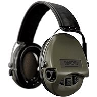 Sordin Supreme Basic, green - Electronic shooting headphones - Shooting Headphones