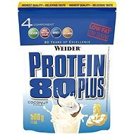 Weider Protein 80 Plus, 500g, Coconut - Protein