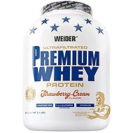 Weider Premium Whey 2300g, strawberry/cream - Protein