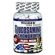 Weider Glucosamine Chondrotin + MSM 120 Capsules - Joint Nutrition