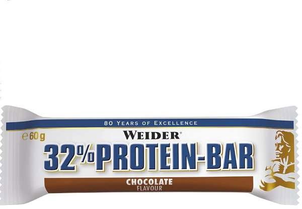 Weider 32% Protein Bar 60g, chocolate - Protein Bar