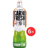 Extrifit Carni Fresh 6 x 850 ml, lemon & lime - Ionic Drink