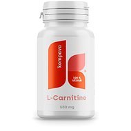 Kompava L-Karnitín, 500 mg, 60 kapsúl - Spaľovač tukov