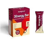 Kompava 3Energy Bar Six Pack, 6 x 40g, Cherry - Energy Bar
