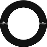 Mission Surround Black with logo - Dartboard Catch Ring