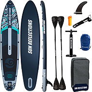 SUN REFLECTIONS Multi 12'4'' Minicombo Forest Grey - Paddleboard